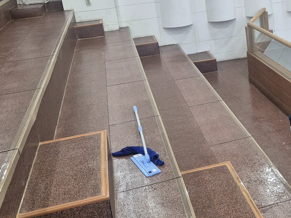 정읍시 연지동 교회 목양실·친교실 위생청소 사례 - 행진크린